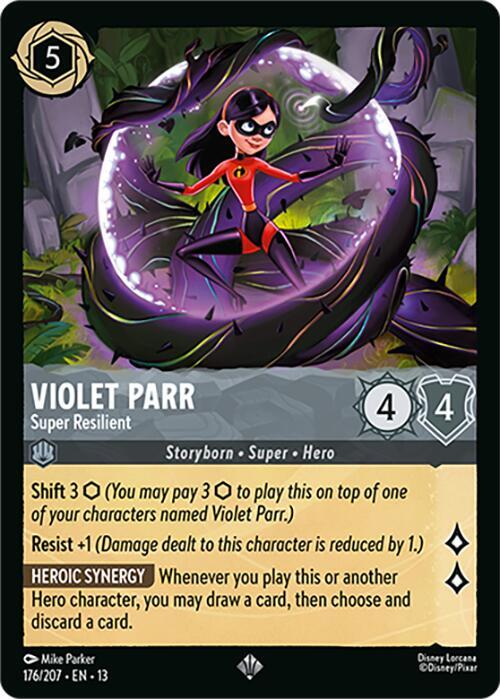 Violet Parr, Super Resilient 176/204 (Attack of the Vine!) 