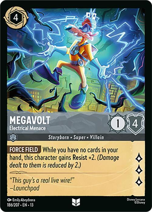 Megavolt, Electrical Menace 186/207 (Attack of the Vine!) 