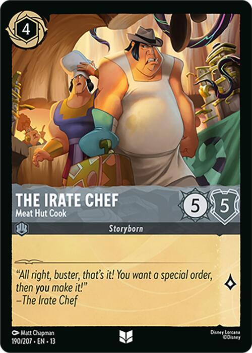 The Irate Chef, Meat Hut Cook 190/204 (Attack of the Vine!)  - Cold Foil
