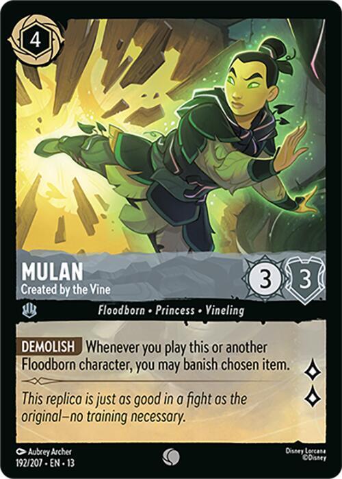 Mulan, Created by the Vine 192/204 (Attack of the Vine!) 