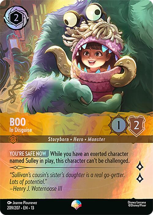 Boo, In Disguise 209/204 (Attack of the Vine!)  - Holofoil