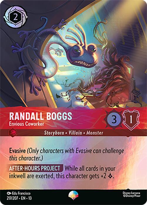Randall Boggs, Envious Coworker 217/204 (Attack of the Vine!)  - Holofoil