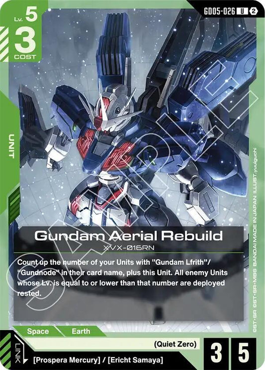 Gundam Aerial Rebuild GD05-026 (Freedom Ascension) 