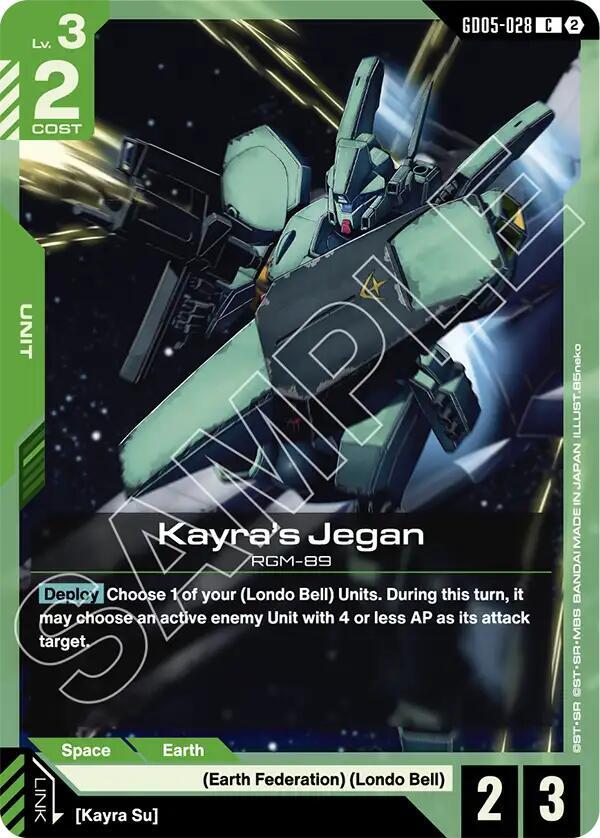 Kayra's Jegan GD05-028 (Freedom Ascension) 