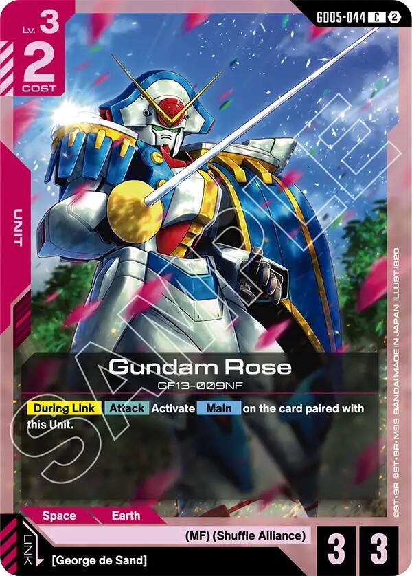Gundam Rose GD05-044 (Freedom Ascension) 
