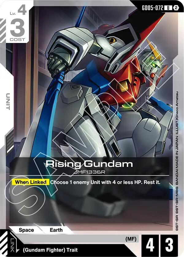 Rising Gundam GD05-072 (Freedom Ascension) 