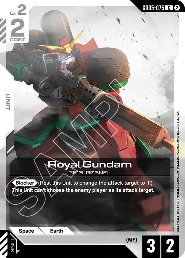 Royal Gundam GD05-075 (Freedom Ascension) 