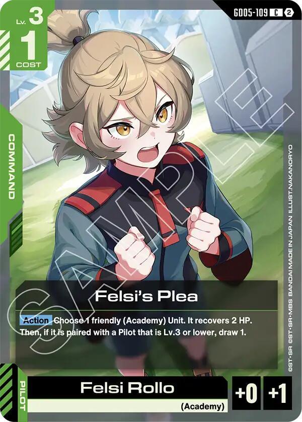Felsi's Plea GD05-109 (Freedom Ascension) 