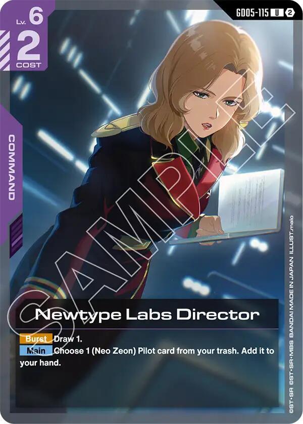 Newtype Labs Director GD05-115 (Freedom Ascension) 