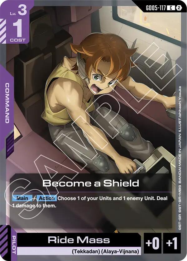 Become a Shield GD05-117 (Freedom Ascension) 