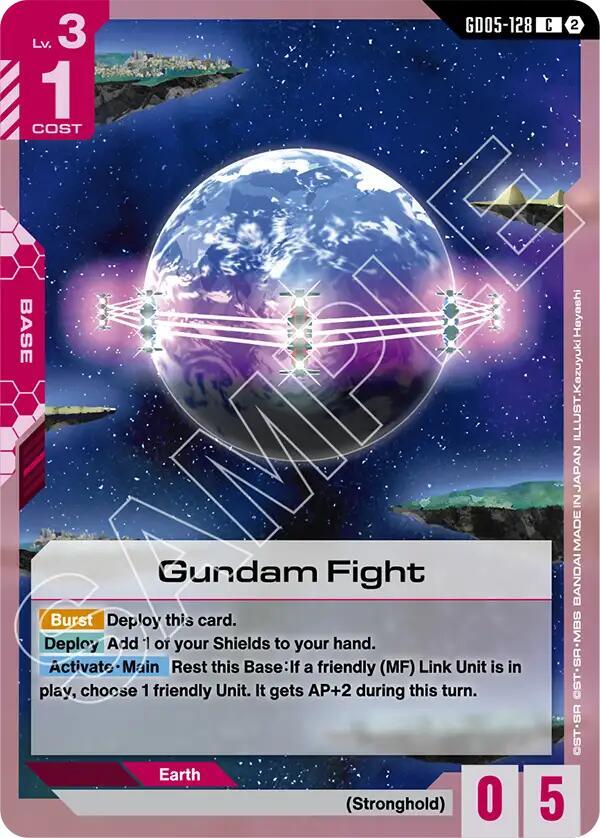 Gundam Fight GD05-128 (Freedom Ascension) 