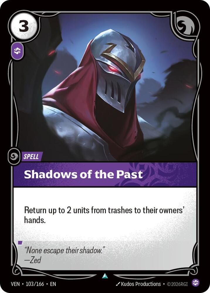 Shadows of the Past 103/166 (Vendetta)  - Foil