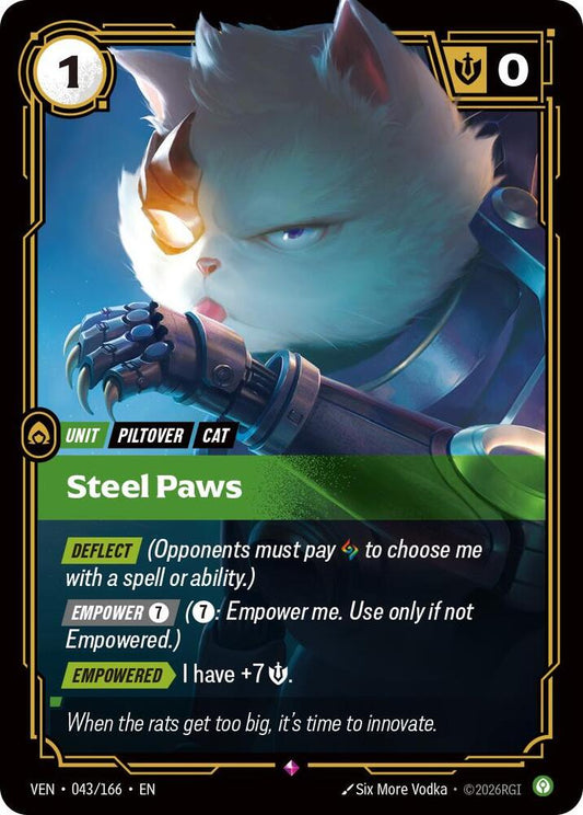 Steel Paws 043/166 (Vendetta)  - Foil