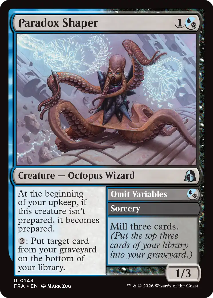 Paradox Shaper // Omit Variables 143 (Reality Fracture)  - Foil