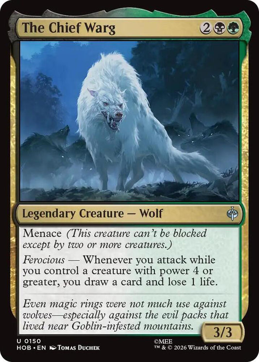 The Chief Warg 150 (The Hobbit) 