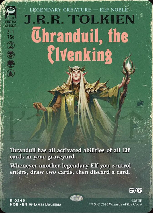 Thranduil, the Elvenking 246 (The Hobbit)  - Borderless