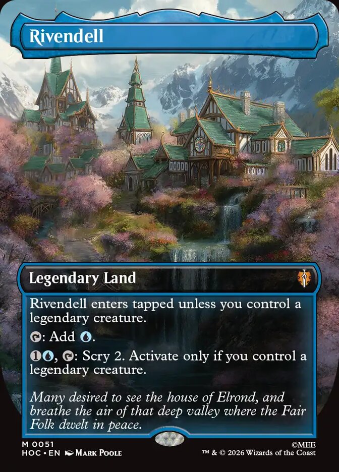 Rivendell 51 (The Hobbit: Eternal-Legal)  - Borderless