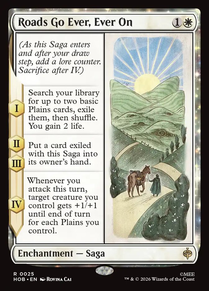 Roads Go Ever, Ever On 25 (The Hobbit) 