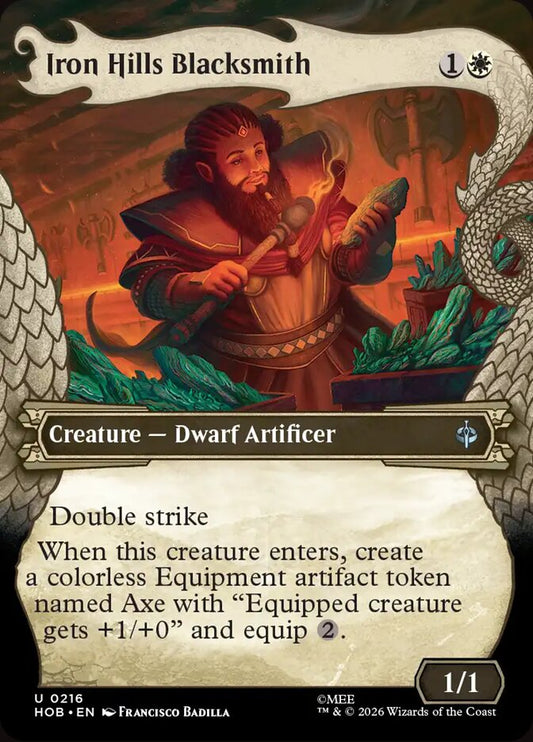 Iron Hills Blacksmith 216 (The Hobbit)  - Showcase Foil