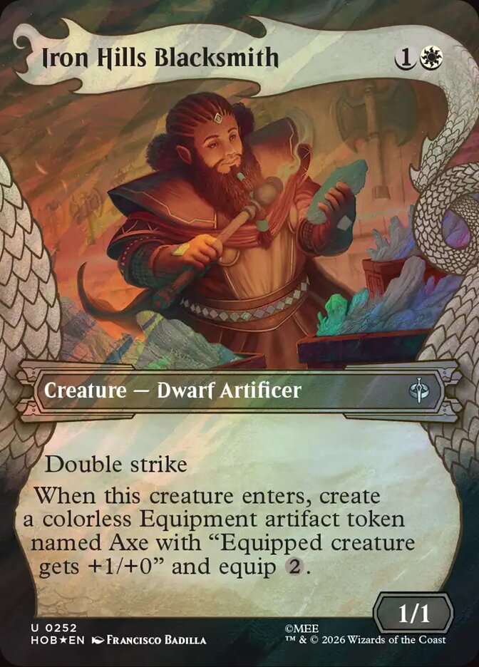 Iron Hills Blacksmith 252 (The Hobbit)  - Showcase Surge Foil