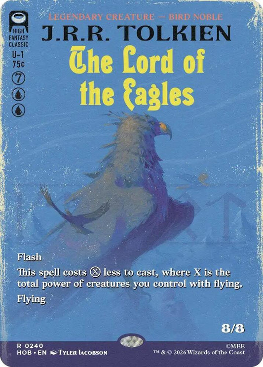 The Lord of the Eagles 240 (The Hobbit)  - Borderless