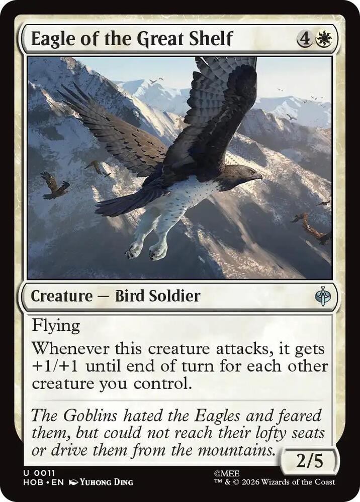 Eagle of the Great Shelf 11 (The Hobbit)  - Foil