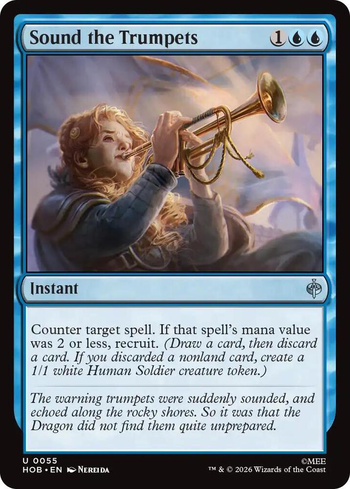 Sound the Trumpets 55 (The Hobbit) 