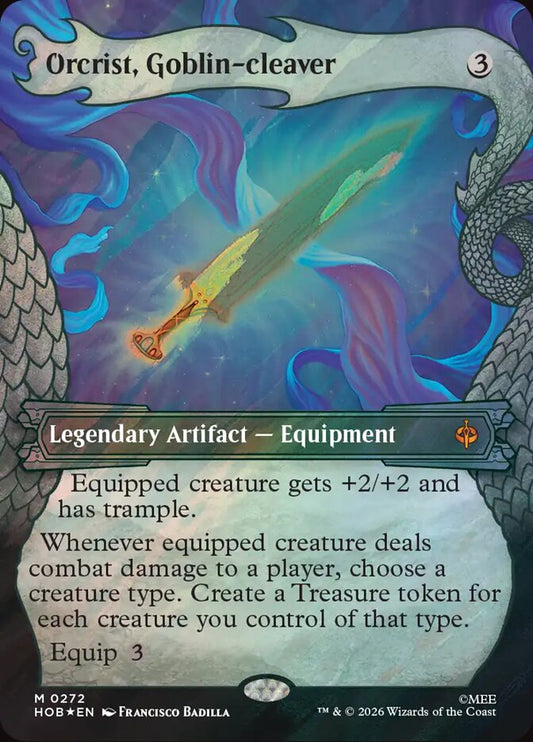 Orcrist, Goblin-cleaver 272 (The Hobbit)  - Showcase Surge Foil