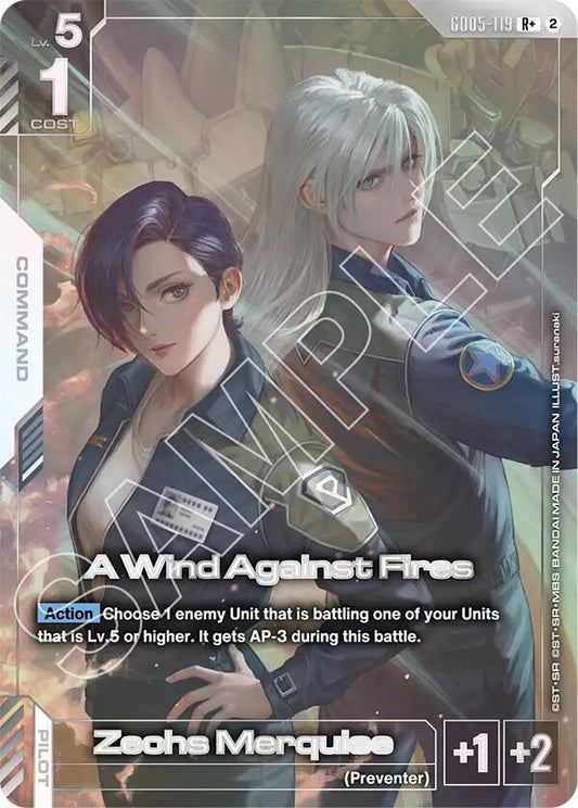 A Wind Against Fires GD05-119 (Freedom Ascension)  - Holofoil