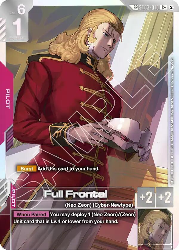 Full Frontal ST03-010 (Freedom Ascension)  - Special Foil