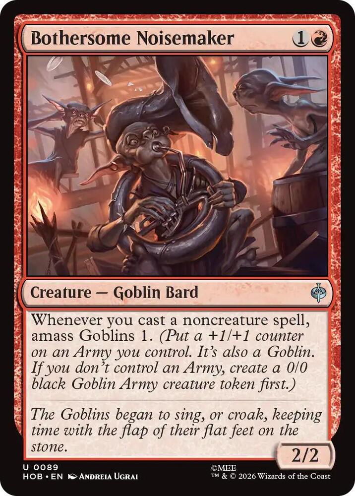 Bothersome Noisemaker 89 (The Hobbit)  - Foil