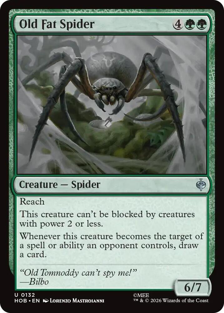 Old Fat Spider 132 (The Hobbit)  - Foil
