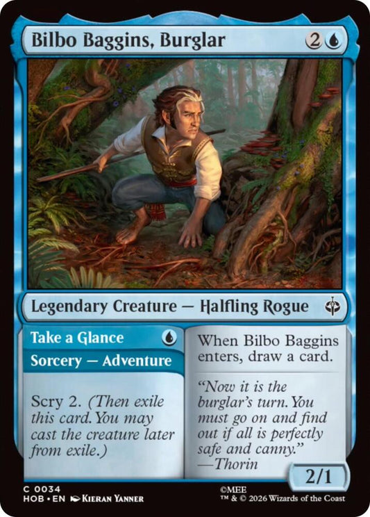 Bilbo Baggins, Burglar 34 (The Hobbit)  - Foil