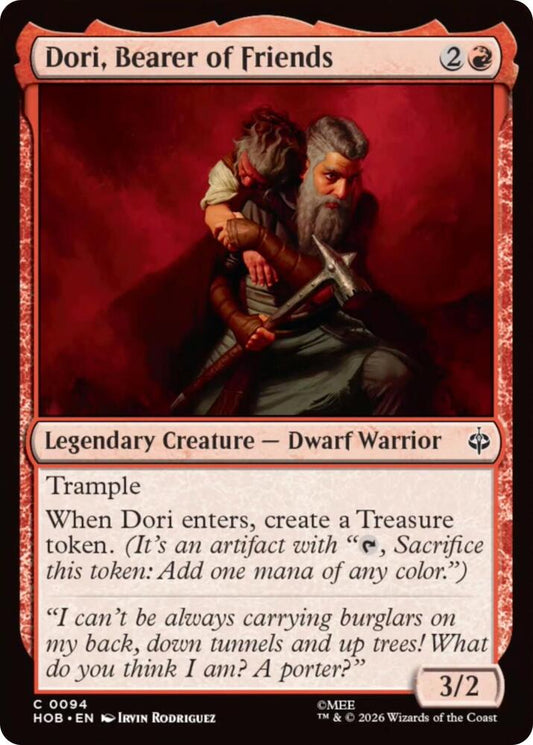 Dori, Bearer of Friends 94 (The Hobbit)  - Foil