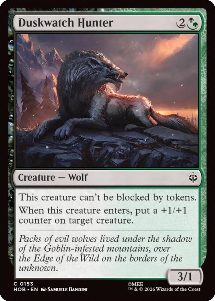 Duskwatch Hunter 153 (The Hobbit) 