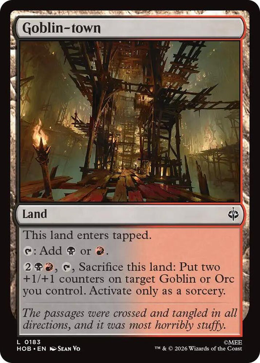 Goblin-town 183 (The Hobbit)  - Foil
