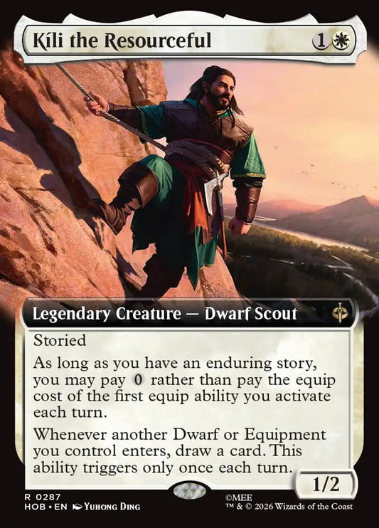 Kíli the Resourceful 287 (The Hobbit)  - Extended Art