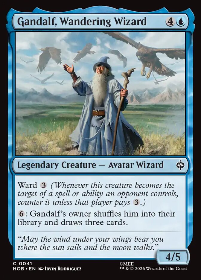 Gandalf, Wandering Wizard 41 (The Hobbit) 