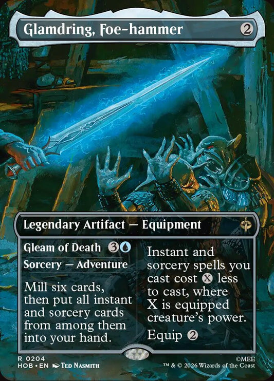 Glamdring, Foe-hammer // Gleam of Death 204 (The Hobbit) 