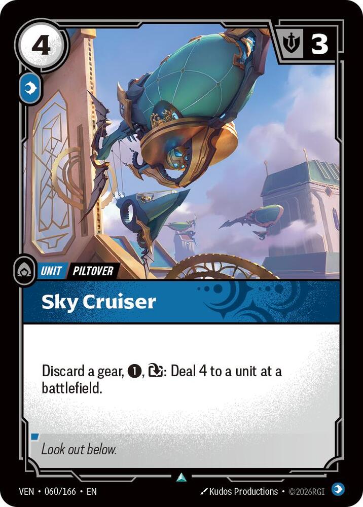 Sky Cruiser 060/166 (Vendetta)  - Foil