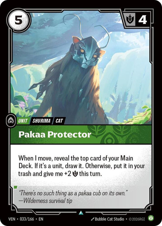 Pakaa Protector 033/166 (Vendetta)  - Foil