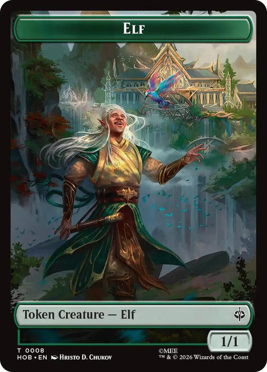 Elf Treasure 0013 Double Sided Token 8 // 13 (The Hobbit) 