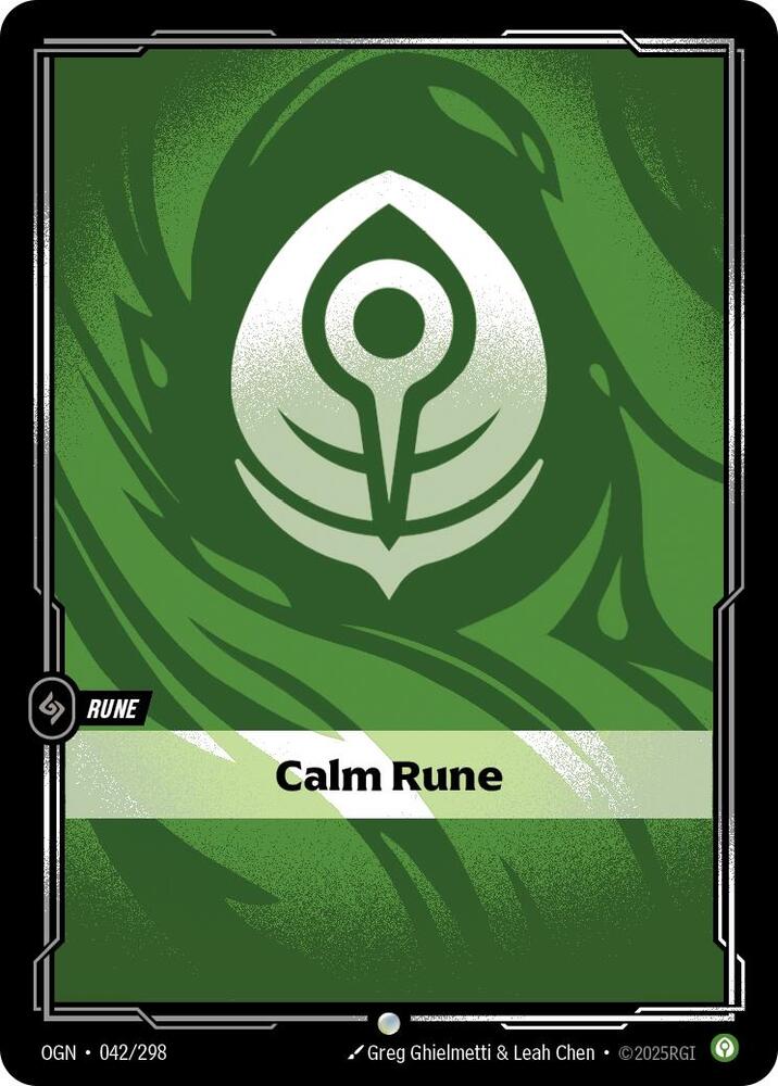 Calm Rune 042/298 (Origins) 