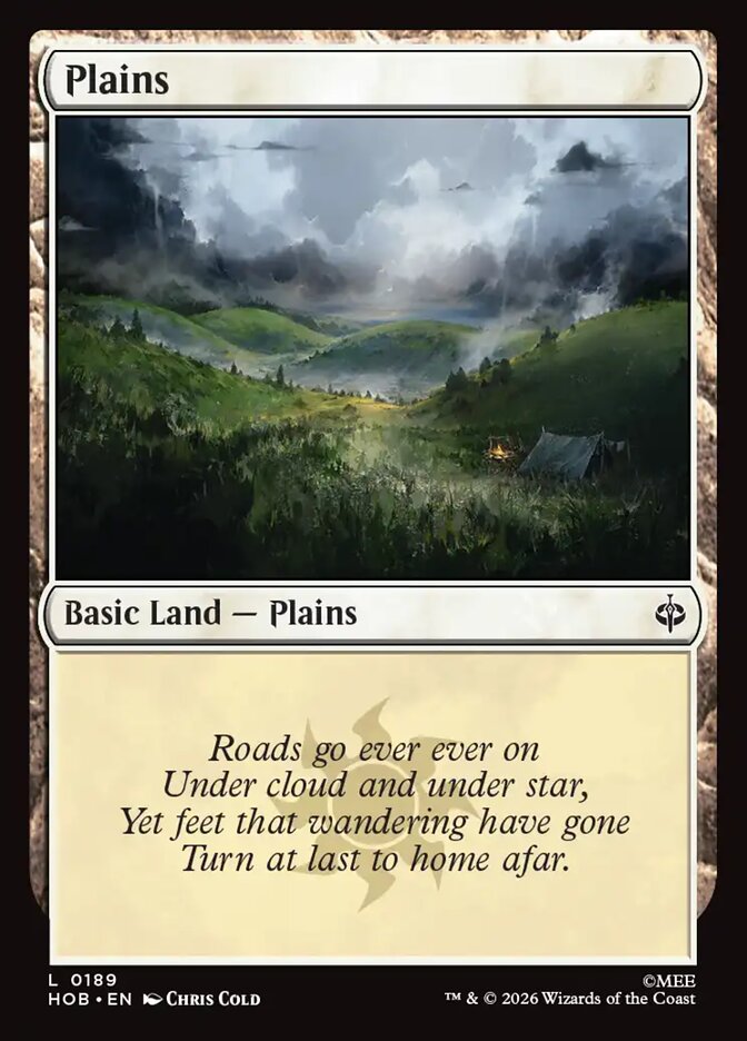 Plains 189 (The Hobbit)  - Foil