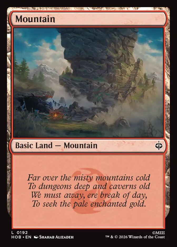 Mountain 192 (The Hobbit)  - Foil