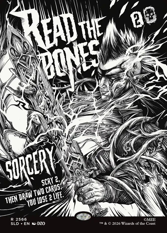 Read the Bones 2566 (Secret Lair Drop Series)  - Foil