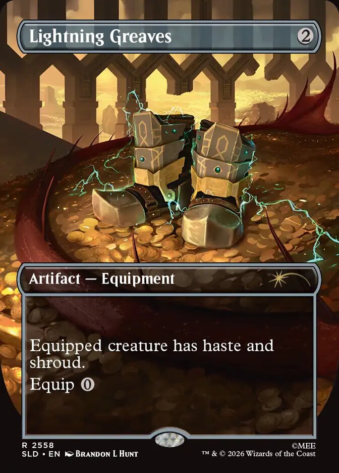 Lightning Greaves 2558 (Secret Lair Drop Series)  - Foil