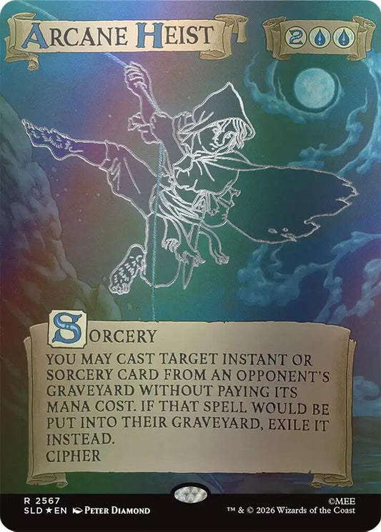 Arcane Heist Out Of Sight Foil 2567 (Secret Lair Drop Series)  - Foil
