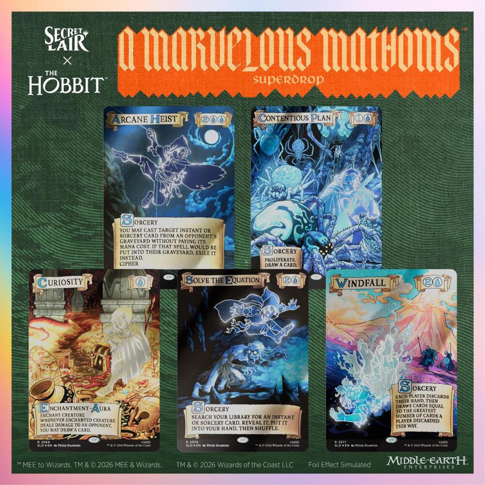 Secret Lair Drop Secret Lair x The Hobbit He Who Walks Unseen Out Of Sight Foil Edition  (Secret Lair Drop Series) 