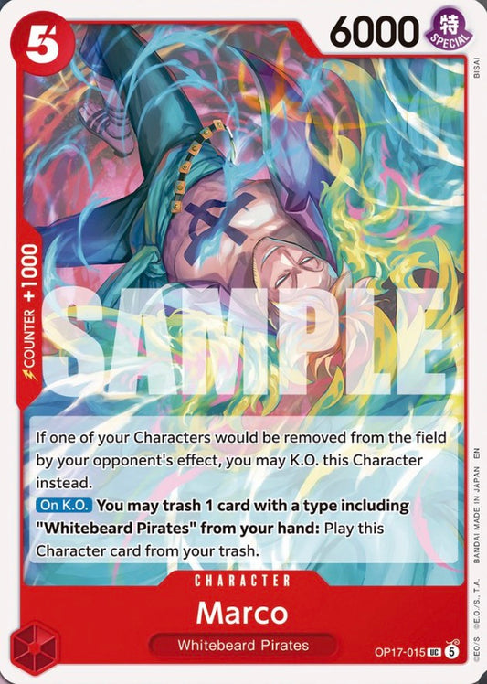 Marco OP17-015 (The World's Strongest Warriors) 